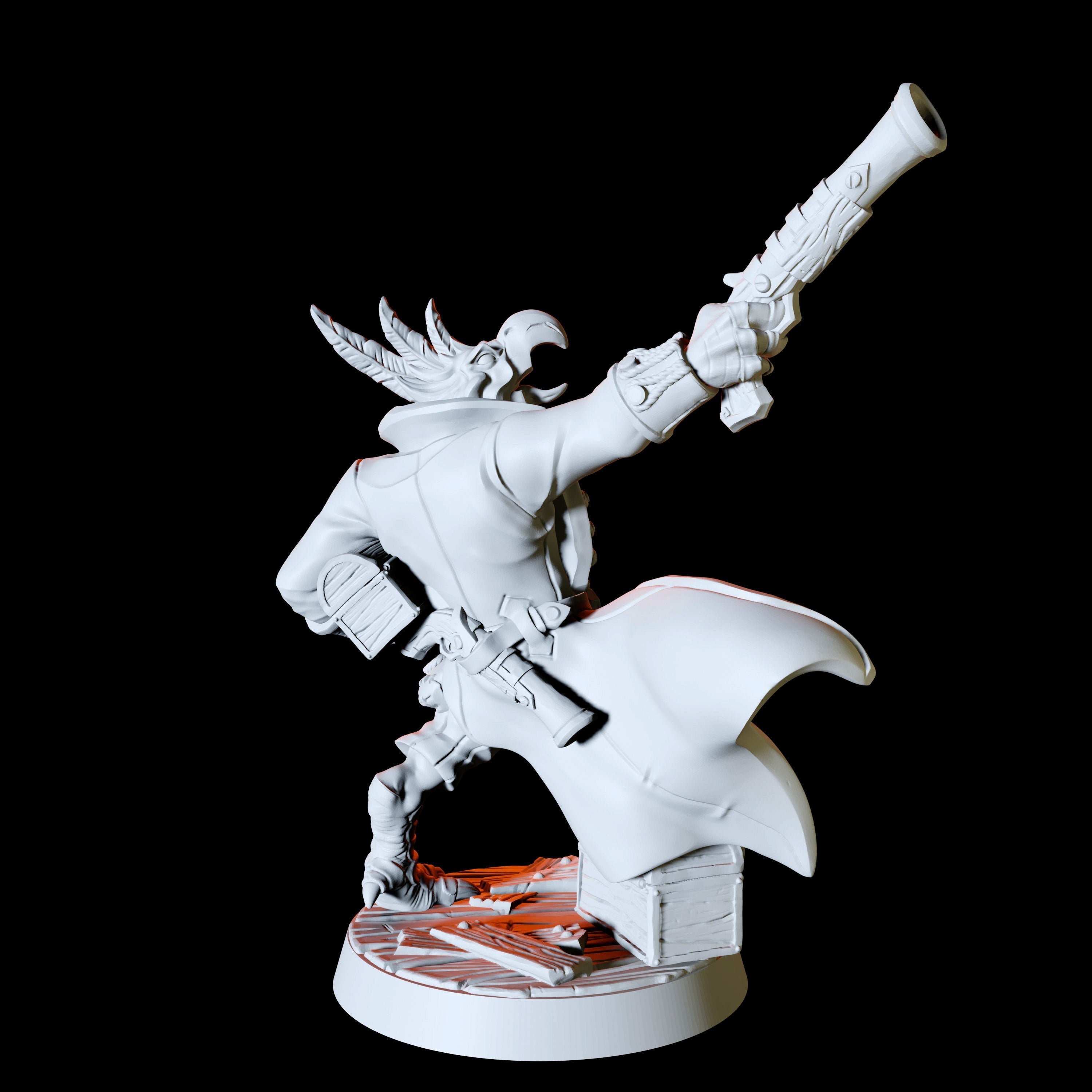 Aarakocra Captain Miniature for Dungeons and Dragons - Myth Forged