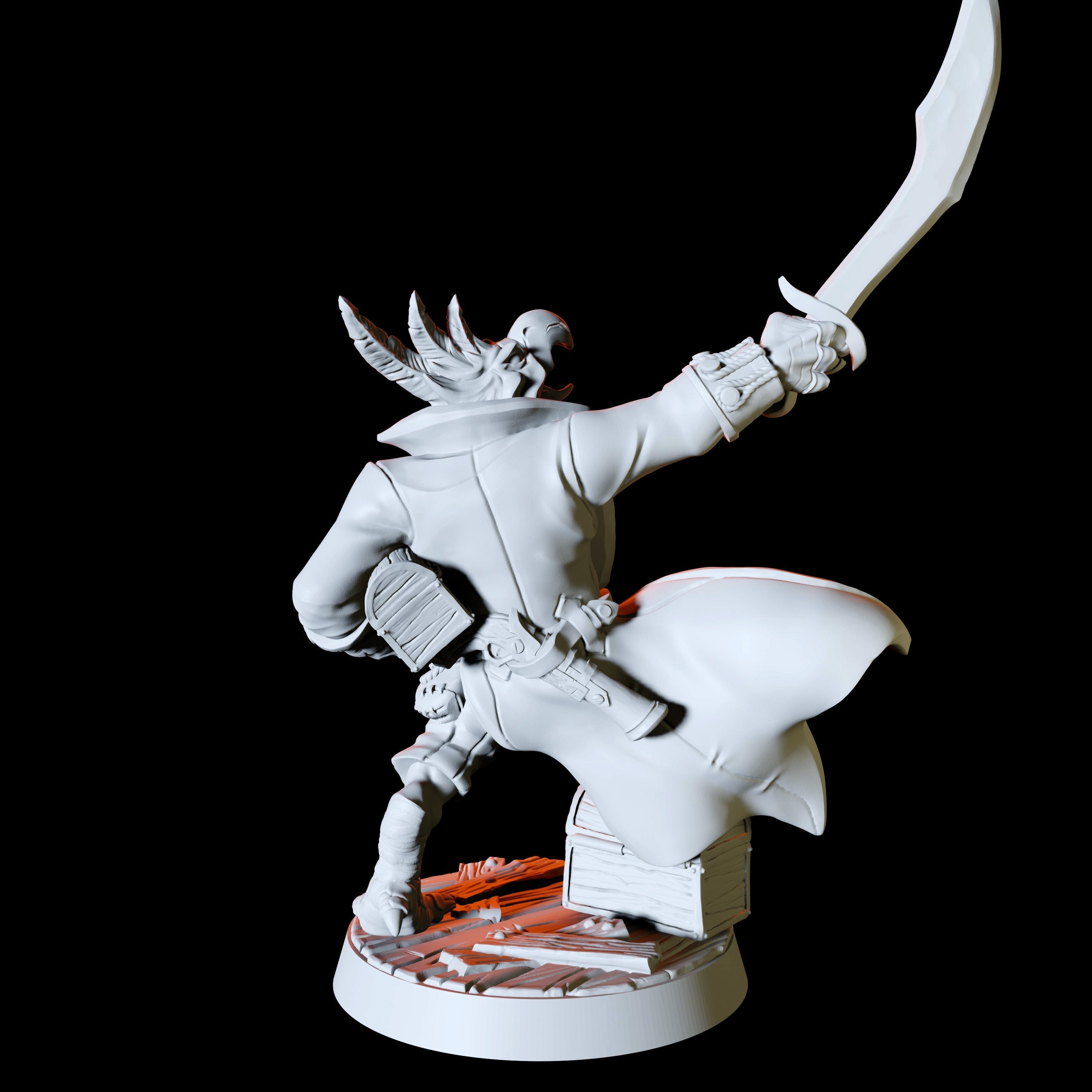 Aarakocra Captain Miniature for Dungeons and Dragons - Myth Forged