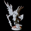 Aarakocra Fighter with Spear and Shield Miniature for Dungeons and Dragons, Pathfinder or other TTRPGs