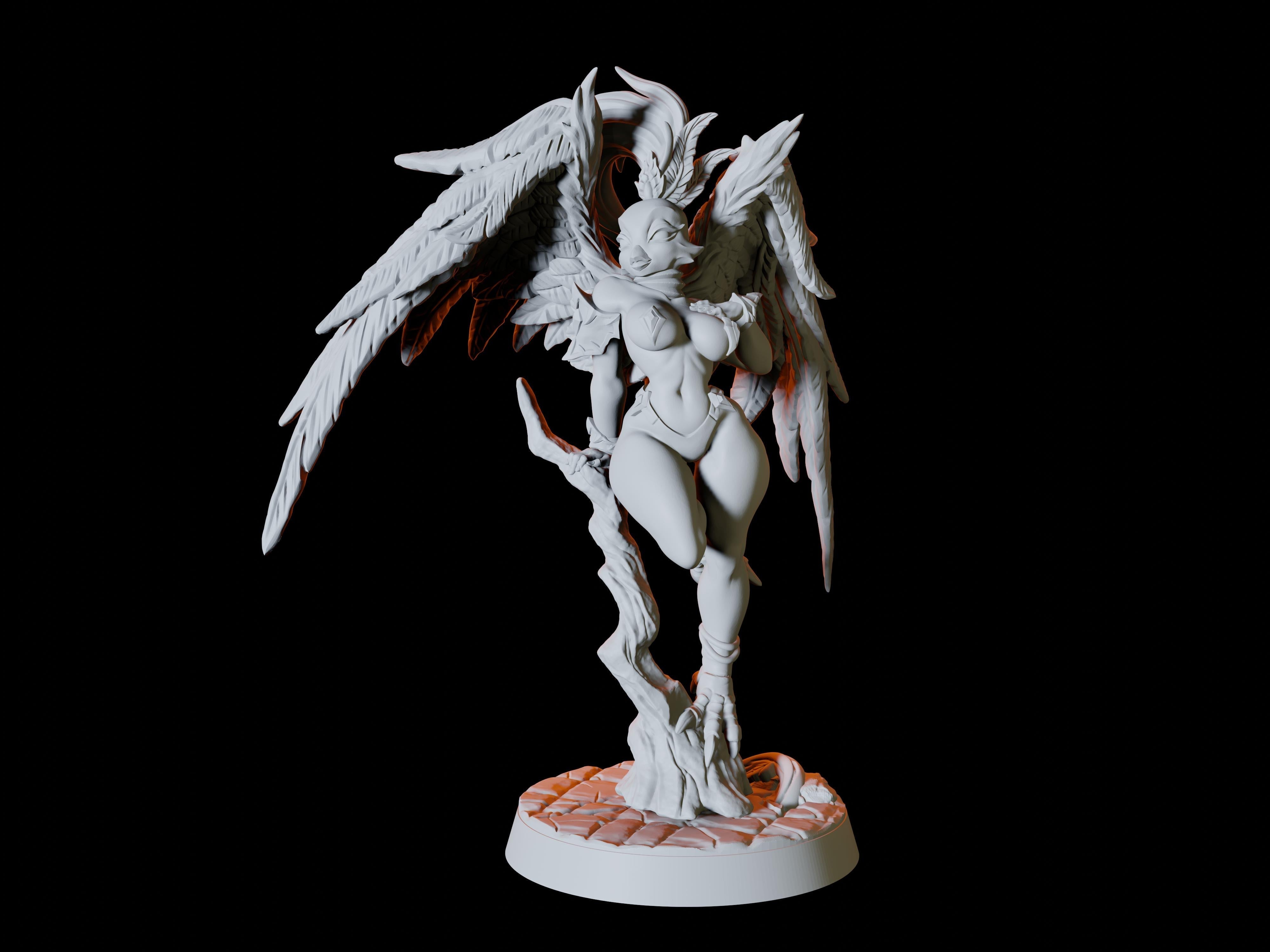 Aarakocra Pinup Miniature for Dungeons and Dragons - Myth Forged