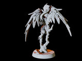 Aarakocra Pin-up Miniature for Dungeons and Dragons, Pathfinder or other TTRPGs
