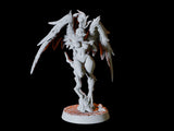 Aarakocra Pin-up Miniature for Dungeons and Dragons, Pathfinder or other TTRPGs