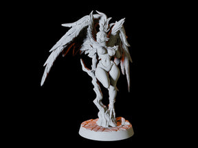 Aarakocra Pin-up Miniature for Dungeons and Dragons, Pathfinder or other TTRPGs