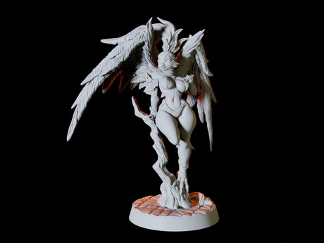 Aarakocra Pin-up Miniature for Dungeons and Dragons, Pathfinder or other TTRPGs