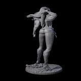 Abina - Daring Elf Swordmaster Miniature for Dungeons and Dragons, Pathfinder or other TTRPGs