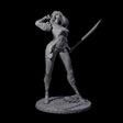 Abina - Daring Elf Swordmaster Miniature for Dungeons and Dragons, Pathfinder or other TTRPGs