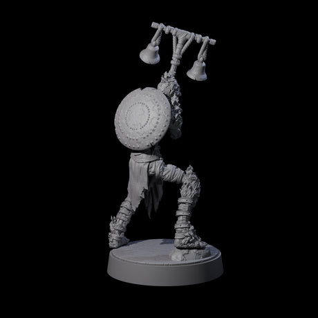Ablaze Skeleton Thrall A Miniature for Dungeons and Dragons, Pathfinder or other TTRPGs