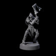Ablaze Skeleton Thrall A Miniature for Dungeons and Dragons, Pathfinder or other TTRPGs