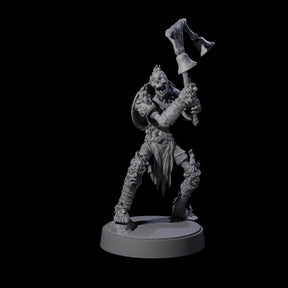 Ablaze Skeleton Thrall A Miniature for Dungeons and Dragons, Pathfinder or other TTRPGs