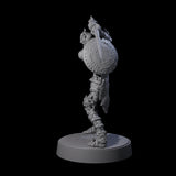Ablaze Skeleton Thrall B Miniature for Dungeons and Dragons, Pathfinder or other TTRPGs