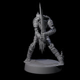 Ablaze Skeleton Thrall C Miniature for Dungeons and Dragons, Pathfinder or other TTRPGs