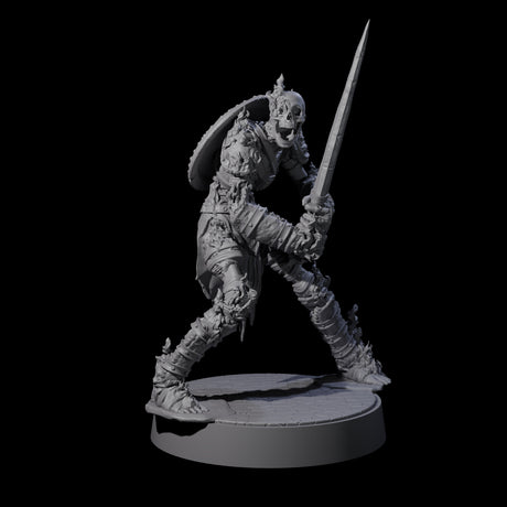 Ablaze Skeleton Thrall C Miniature for Dungeons and Dragons, Pathfinder or other TTRPGs