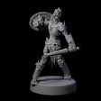 Ablaze Skeleton Thrall D Miniature for Dungeons and Dragons, Pathfinder or other TTRPGs