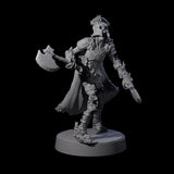 Ablaze Skeleton Thrall E Miniature for Dungeons and Dragons, Pathfinder or other TTRPGs