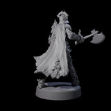 Ablaze Skeleton Thrall E Miniature for Dungeons and Dragons, Pathfinder or other TTRPGs