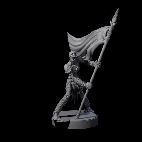 Ablaze Skeleton Thrall F Miniature for Dungeons and Dragons, Pathfinder or other TTRPGs
