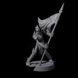 Ablaze Skeleton Thrall F Miniature for Dungeons and Dragons, Pathfinder or other TTRPGs