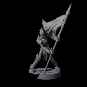Ablaze Skeleton Thrall F Miniature for Dungeons and Dragons, Pathfinder or other TTRPGs