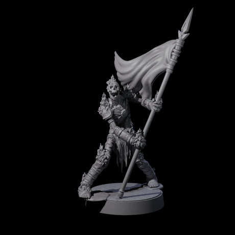 Ablaze Skeleton Thrall F Miniature for Dungeons and Dragons, Pathfinder or other TTRPGs