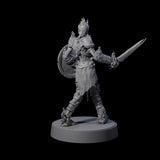 Ablaze Skeleton Thrall G Miniature for Dungeons and Dragons, Pathfinder or other TTRPGs