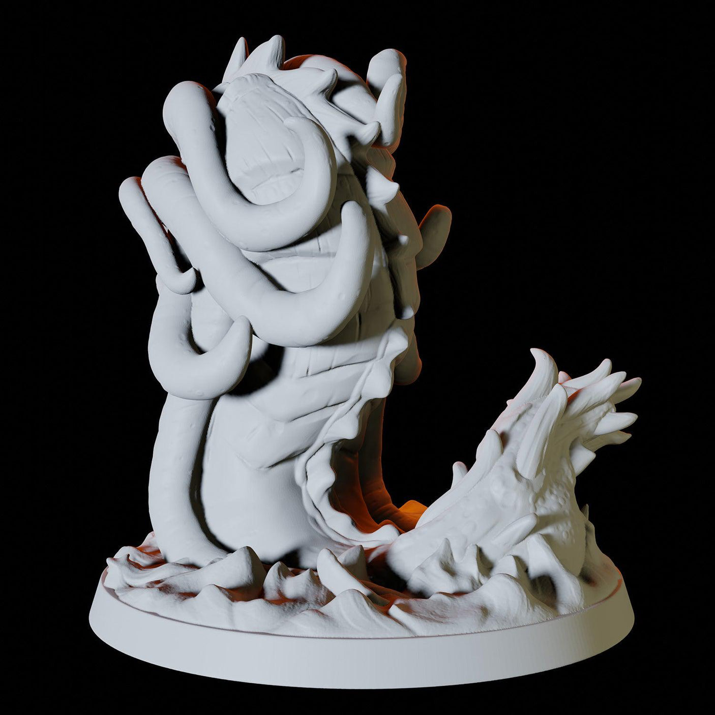 Aboleth Miniature for Dungeons and Dragons, Pathfinder or other TTRPGs