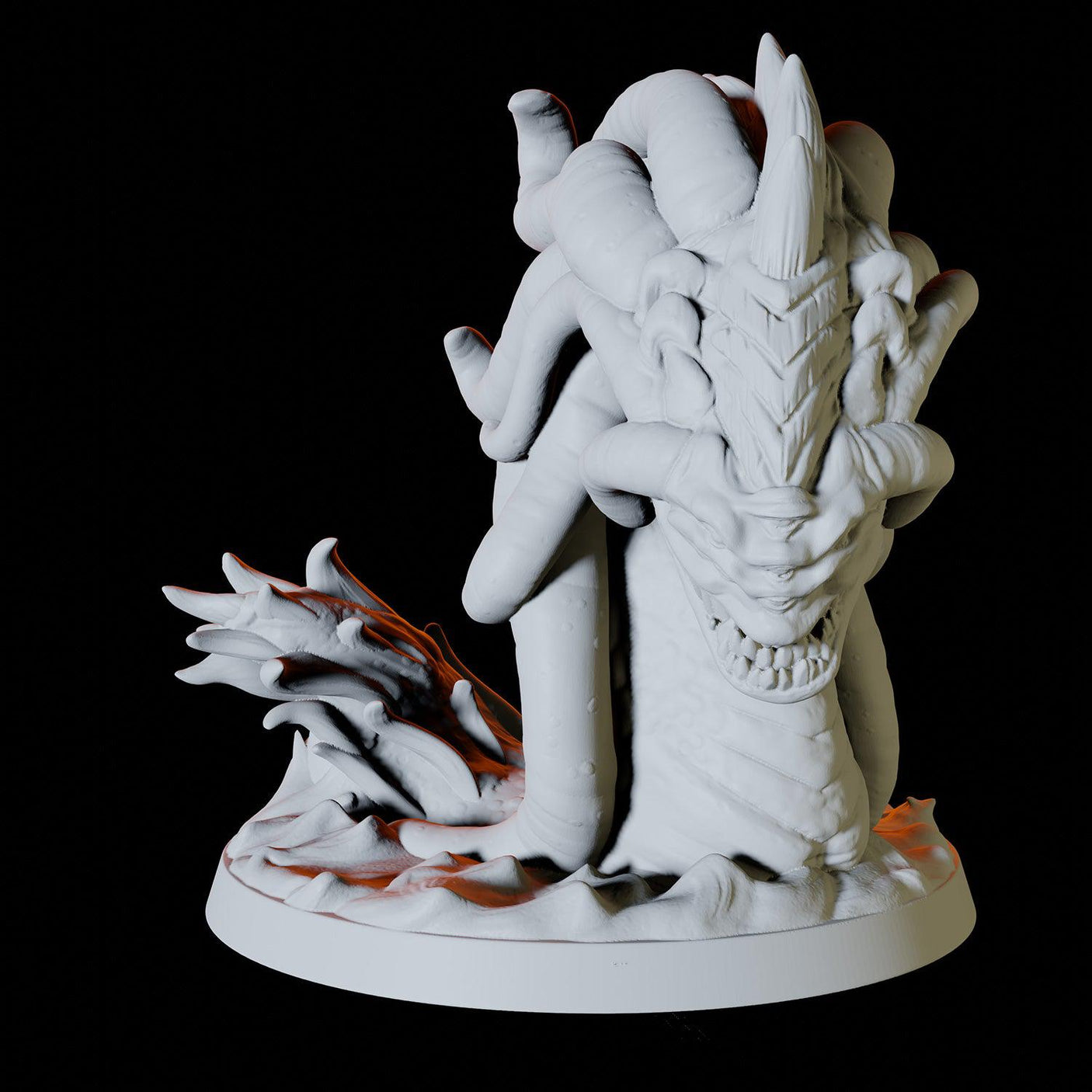 Aboleth Miniature for Dungeons and Dragons, Pathfinder or other TTRPGs