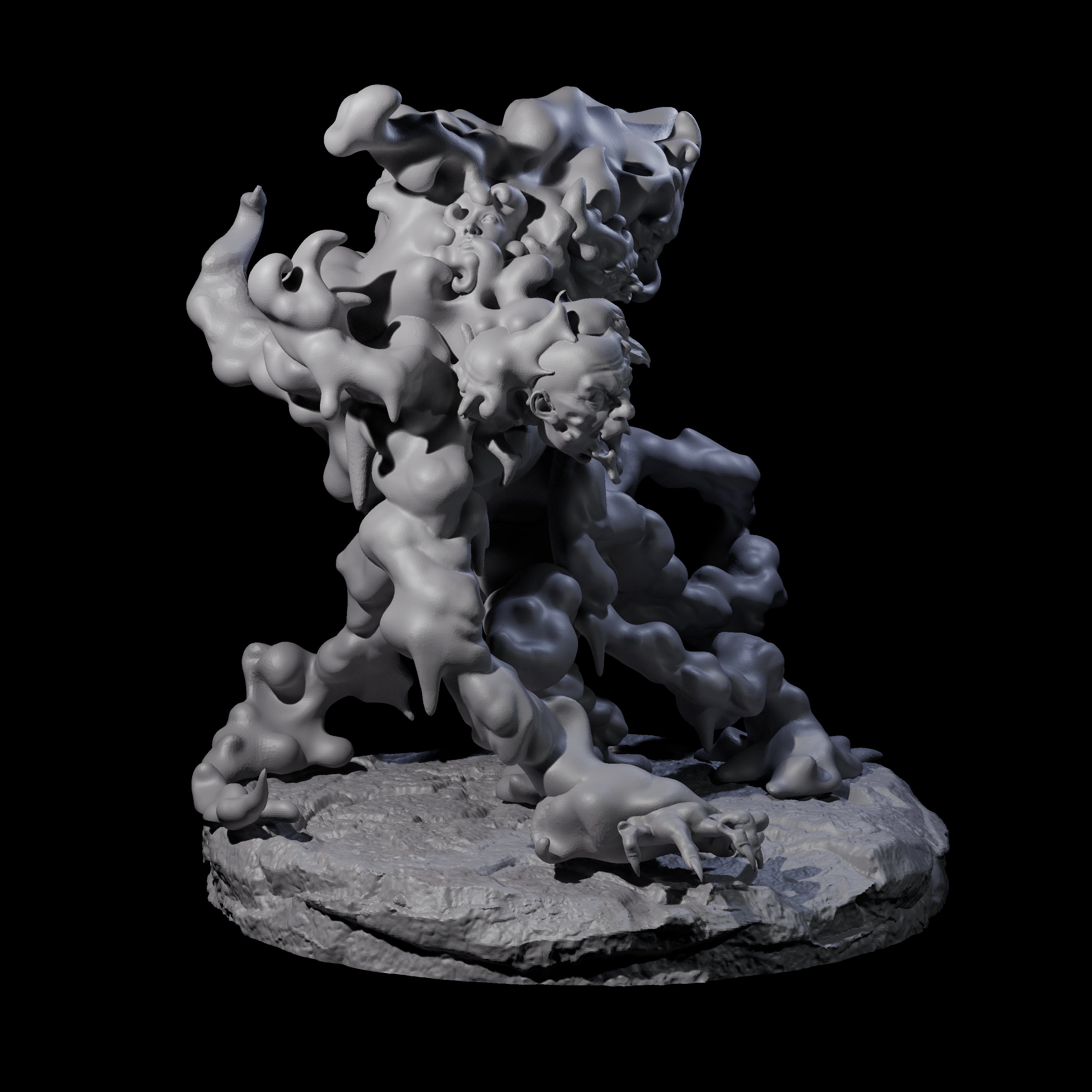 Abyssal Mist Horror Miniature for Dungeons and Dragons, Pathfinder or other TTRPGs