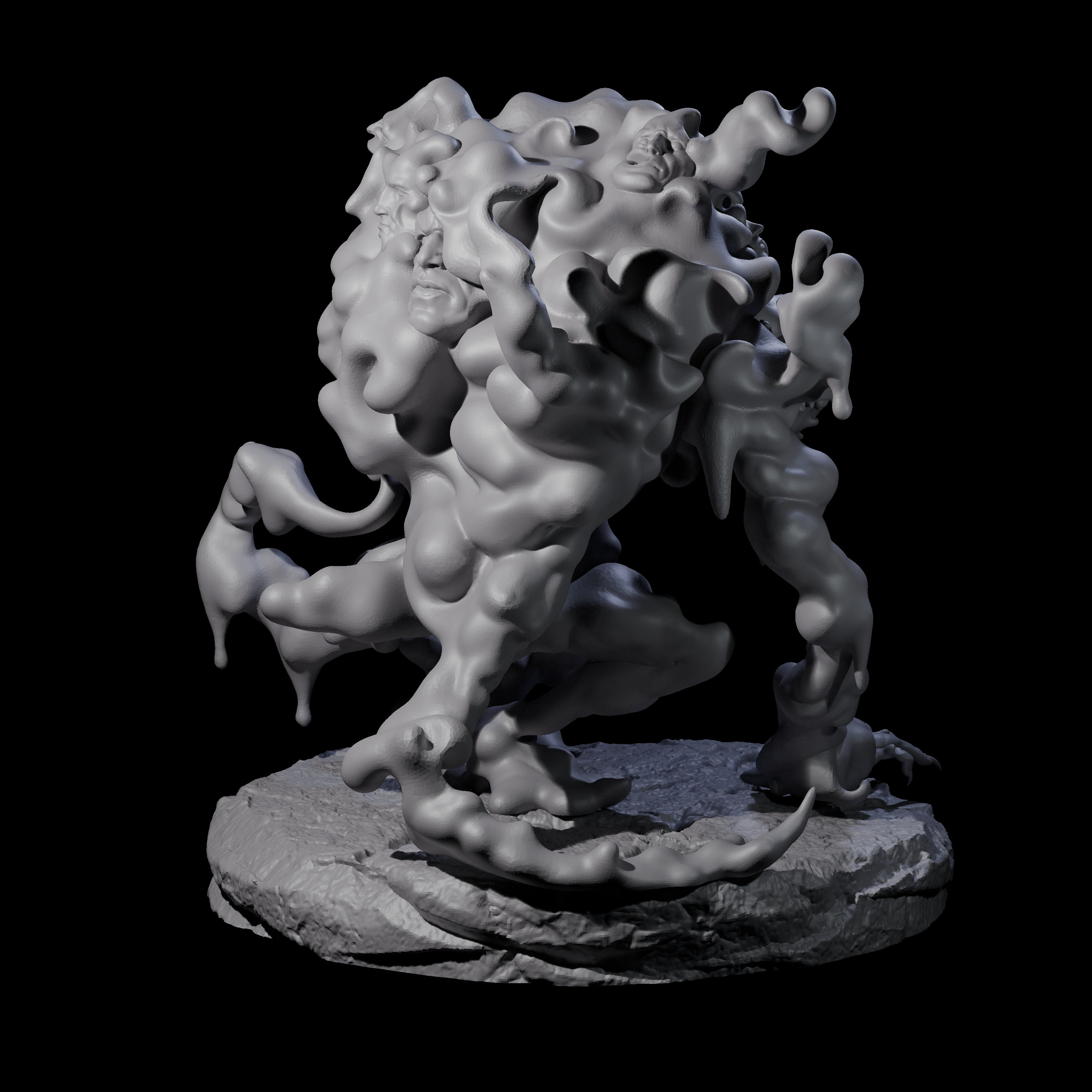 Abyssal Mist Horror Miniature for Dungeons and Dragons, Pathfinder or other TTRPGs