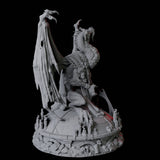 Academic Gold Dragon Miniature for Dungeons and Dragons, Pathfinder or other TTRPGs