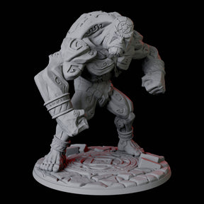 Activated Stone Golem Miniature for Dungeons and Dragons, Pathfinder or other TTRPGs