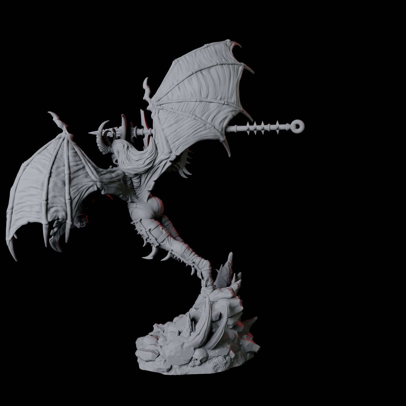Advancing Erinys A Miniature for Dungeons and Dragons, Pathfinder or other TTRPGs
