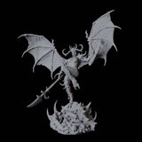 Advancing Erinys B Miniature for Dungeons and Dragons, Pathfinder or other TTRPGs