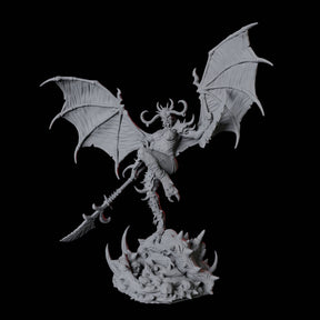 Advancing Erinys B Miniature for Dungeons and Dragons, Pathfinder or other TTRPGs