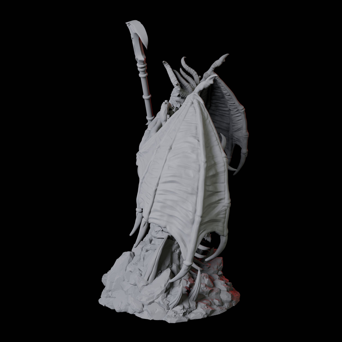 Advancing Erinys C Miniature for Dungeons and Dragons, Pathfinder or other TTRPGs