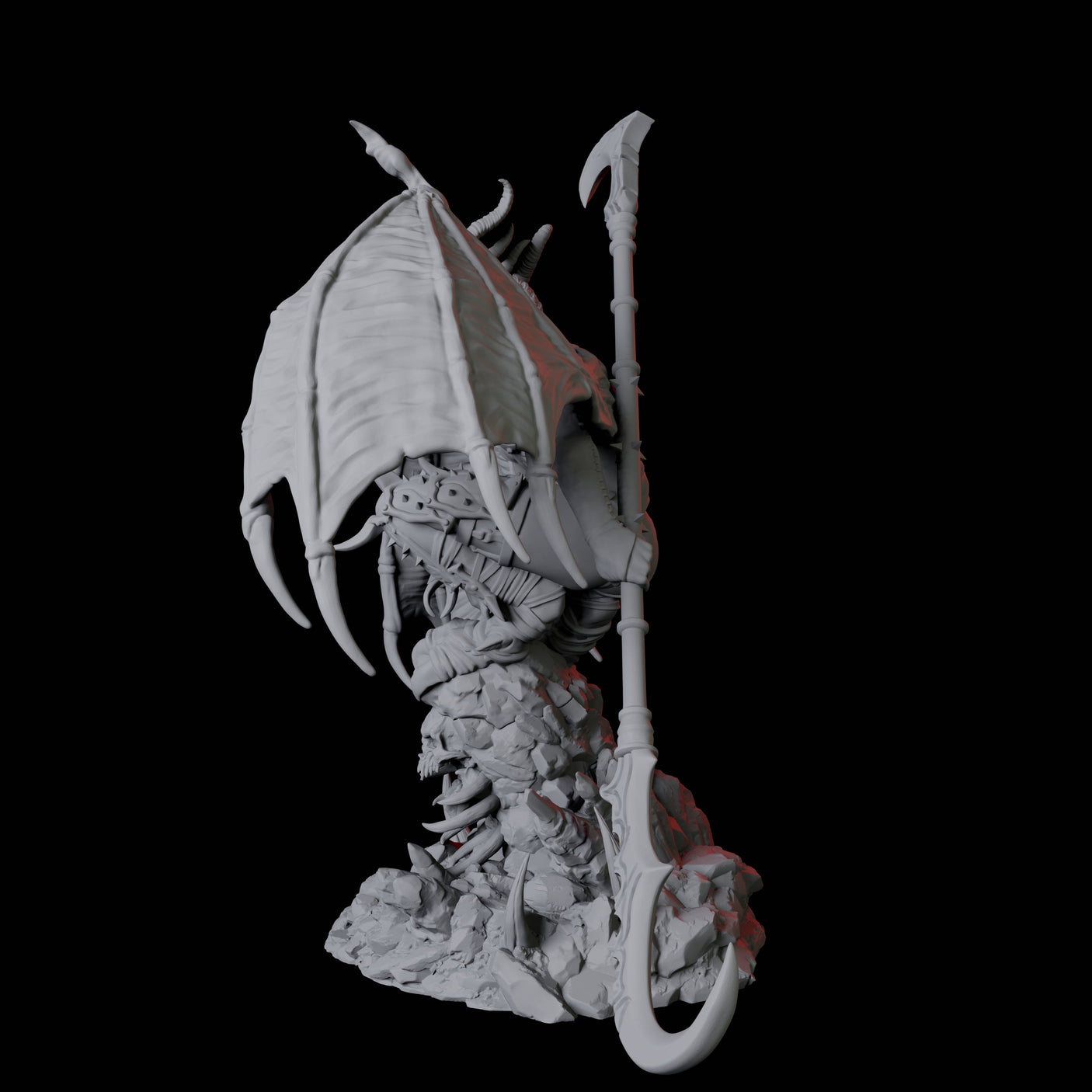Advancing Erinys C Miniature for Dungeons and Dragons, Pathfinder or other TTRPGs