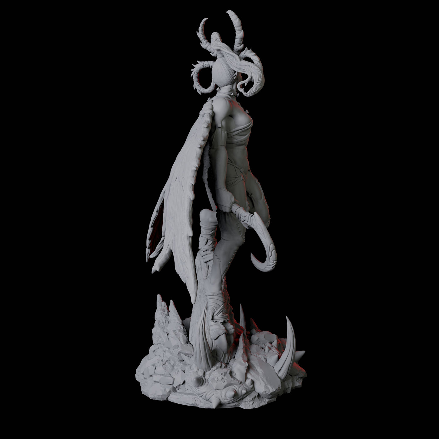 Advancing Erinys D Miniature for Dungeons and Dragons, Pathfinder or other TTRPGs