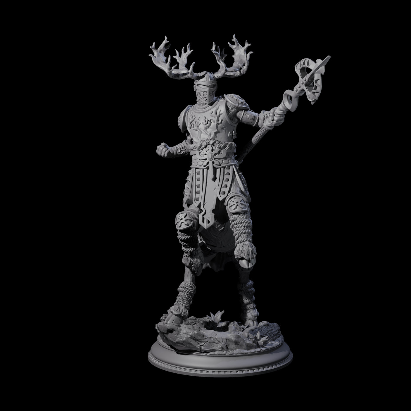 Advancing Fae Centaur Miniature for Dungeons and Dragons, Pathfinder or other TTRPGs