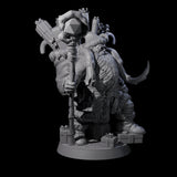 Adventurer Father Christmas Miniature for Dungeons and Dragons, Pathfinder or other TTRPGs