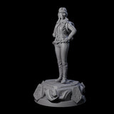 Adventurous Human Investigator Miniature for Dungeons and Dragons, Pathfinder or other TTRPGs