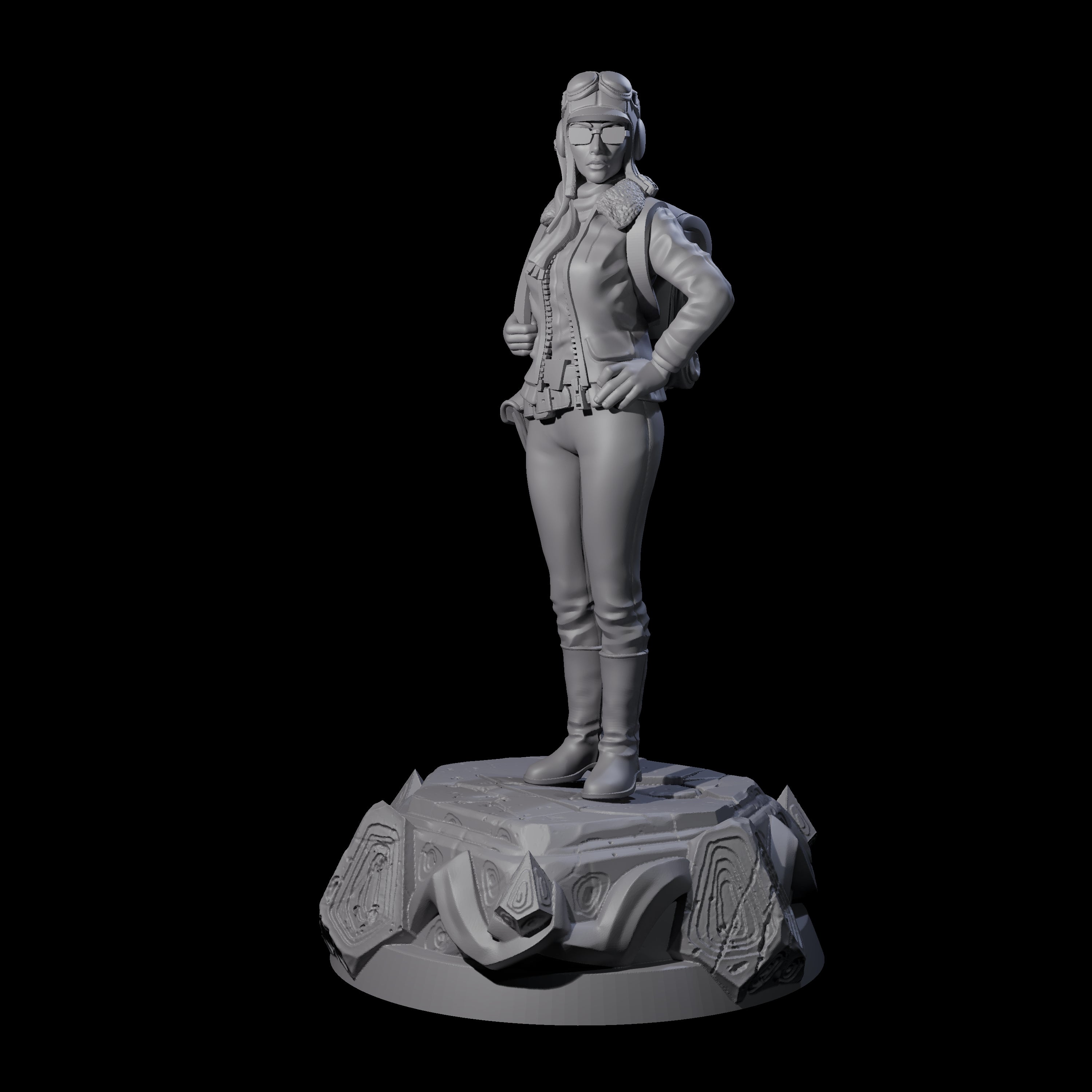 Adventurous Human Investigator Miniature for Dungeons and Dragons, Pathfinder or other TTRPGs