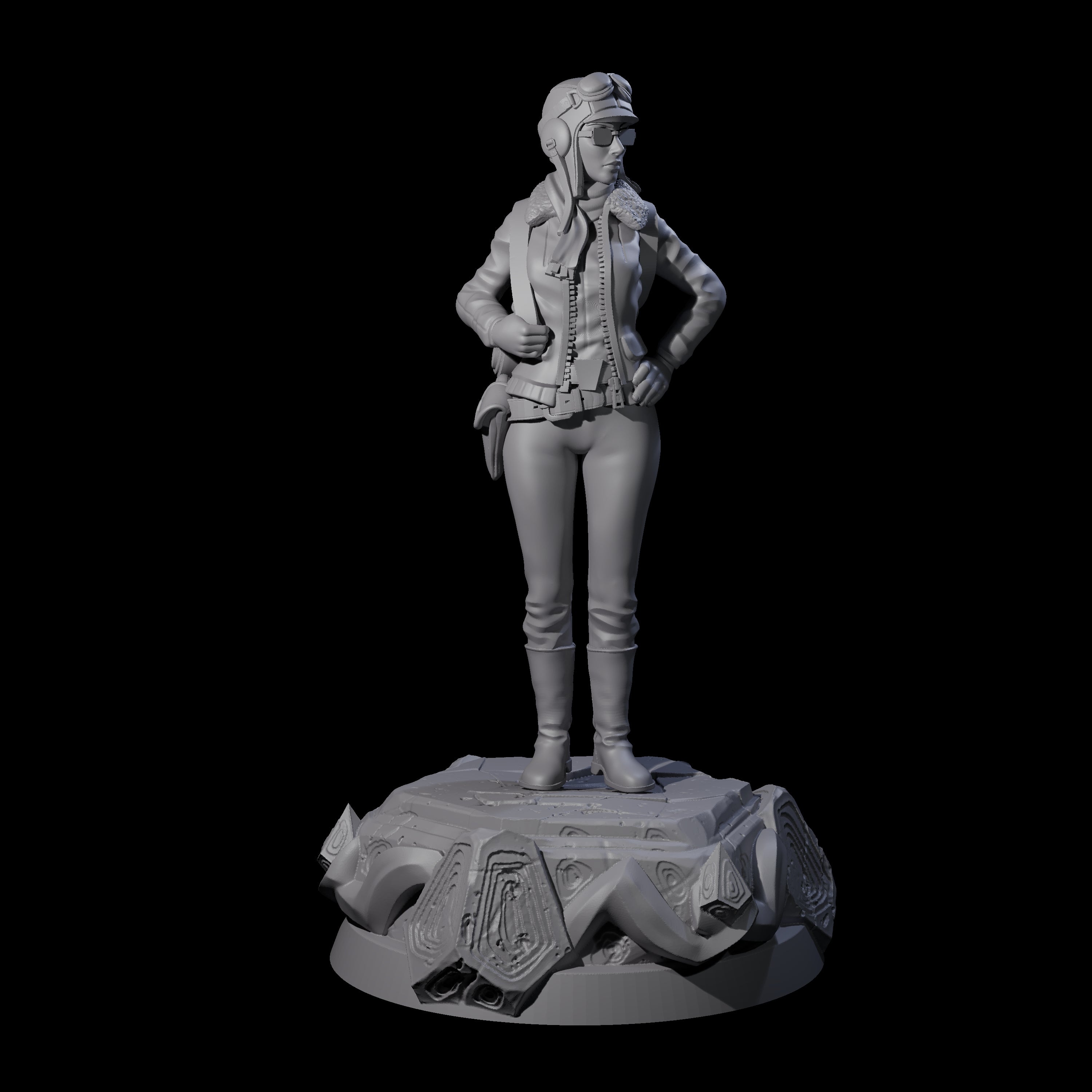 Adventurous Human Investigator Miniature for Dungeons and Dragons, Pathfinder or other TTRPGs