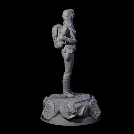 Adventurous Human Investigator Miniature for Dungeons and Dragons, Pathfinder or other TTRPGs