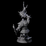 Aggressive Crocodilian Lizardfolk B Miniature for Dungeons and Dragons, Pathfinder or other TTRPGs