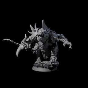 Aggressive Crocodilian Lizardfolk C Miniature for Dungeons and Dragons, Pathfinder or other TTRPGs