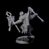 Aggressive Crocodilian Lizardfolk E Miniature for Dungeons and Dragons, Pathfinder or other TTRPGs