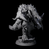 Aggressive Crocodilian Lizardfolk F Miniature for Dungeons and Dragons, Pathfinder or other TTRPGs