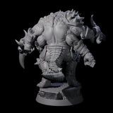 Aggressive Crocodilian Lizardfolk F Miniature for Dungeons and Dragons, Pathfinder or other TTRPGs