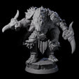 Aggressive Crocodilian Lizardfolk F Miniature for Dungeons and Dragons, Pathfinder or other TTRPGs