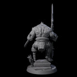 Aggressive Crocodilian Lizardfolk H Miniature for Dungeons and Dragons, Pathfinder or other TTRPGs