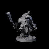 Aggressive Crocodilian Lizardfolk M Miniature for Dungeons and Dragons, Pathfinder or other TTRPGs